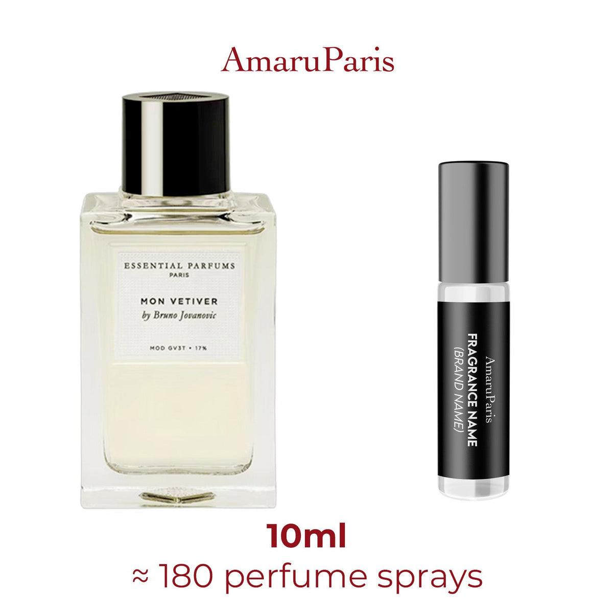 Parfum Mon Vétiver Essential Parfums unisexe - ParfumAmaruParis