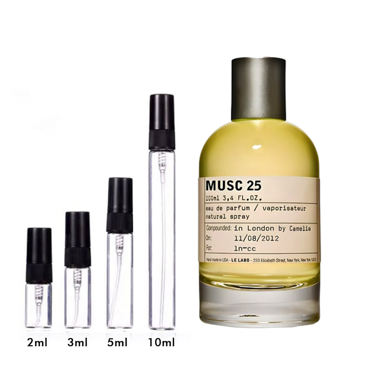 Parfum Musc 25 Los Angeles Le Labo unisexe - ParfumAmaruParis