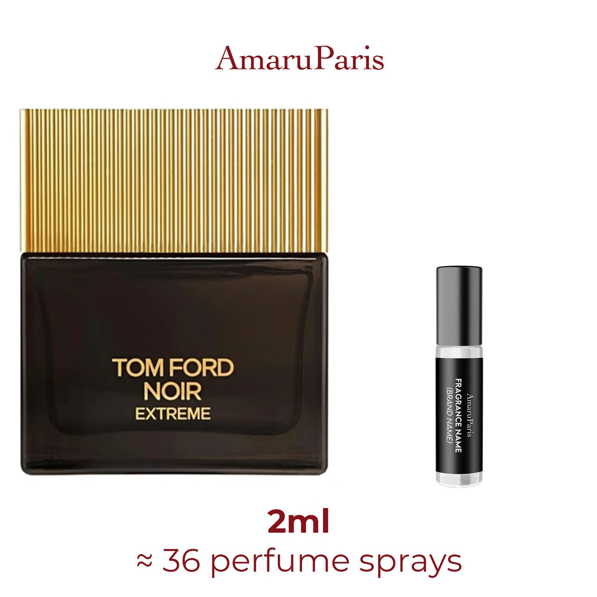 Parfum Noir Extreme Tom Ford pour homme - ParfumAmaruParis