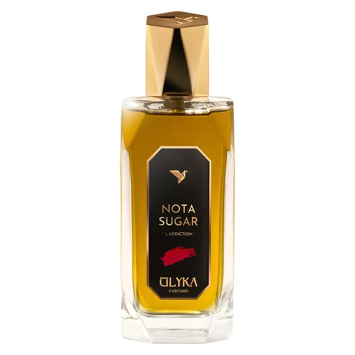 Nota Sugar d'Ulyka Parfums – flacon original et fiole décant Amaru Paris