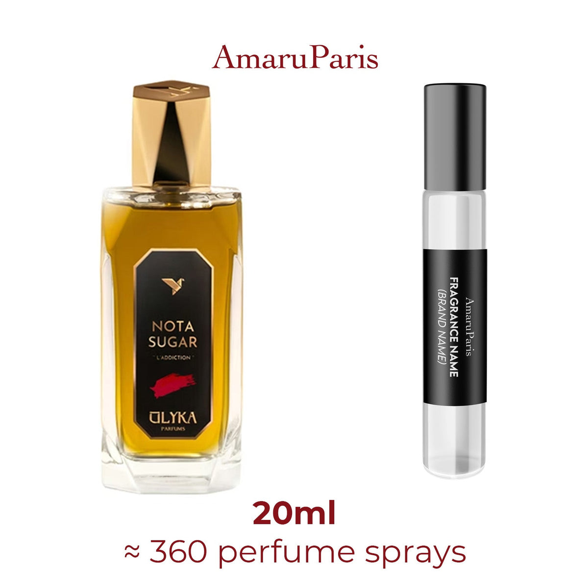 Parfum Nota Sugar Ulyka Parfums unisexe - ParfumAmaruParis