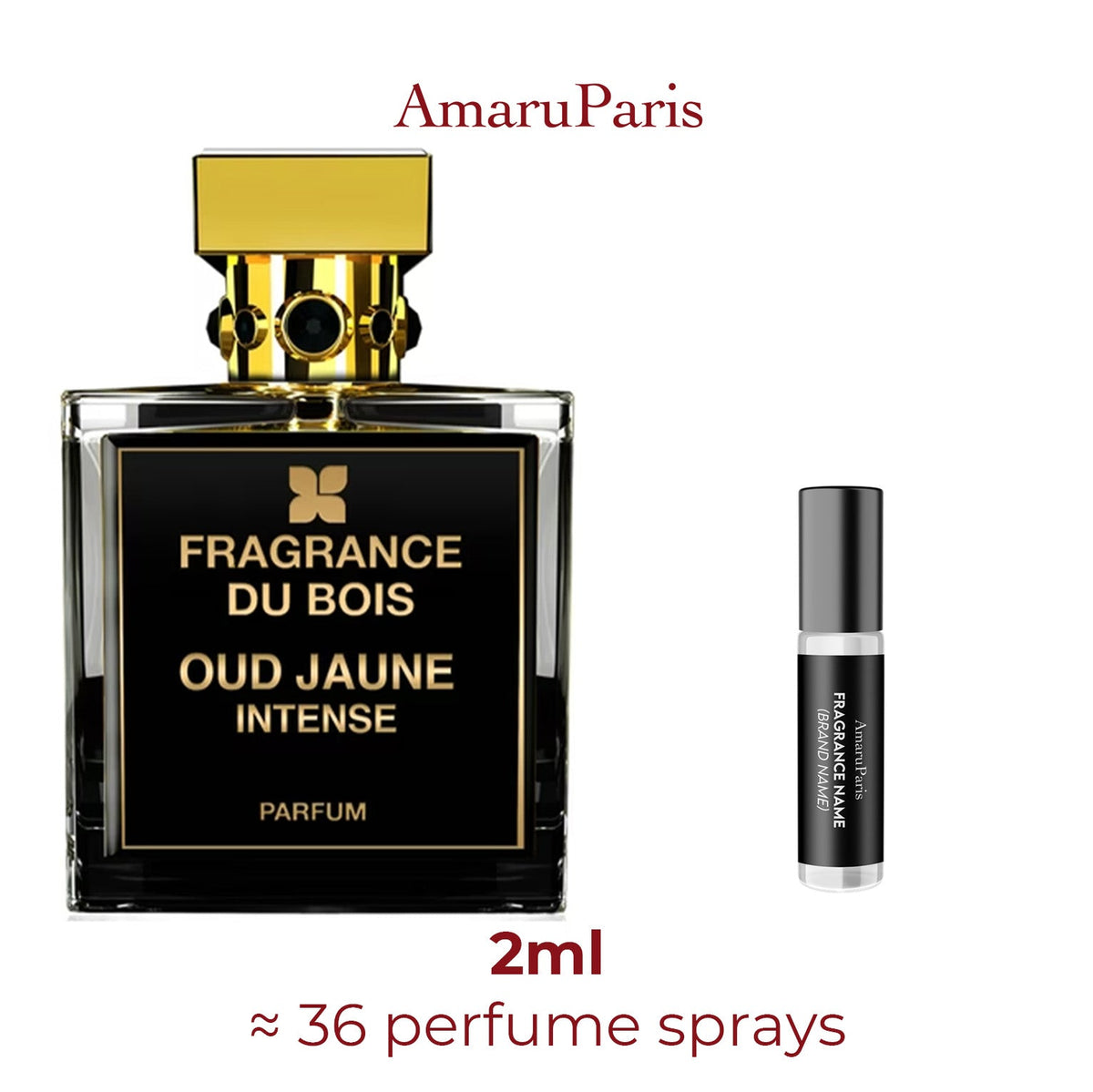 Parfum Oud Jaune Intense Fragrance Du Bois unisexe - ParfumAmaruParis