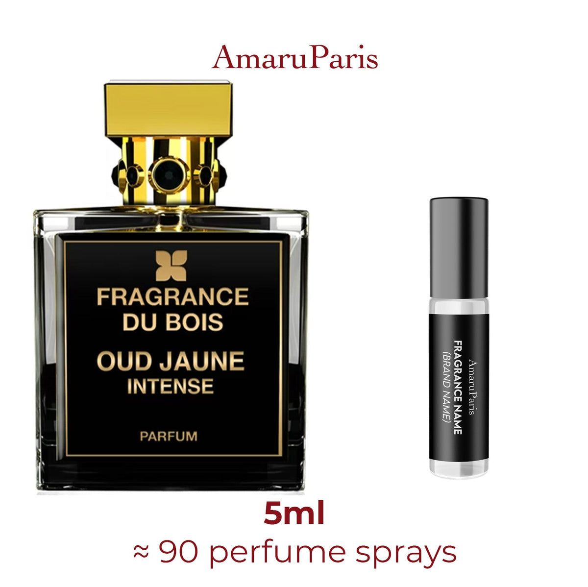 Parfum Oud Jaune Intense Fragrance Du Bois unisexe - ParfumAmaruParis