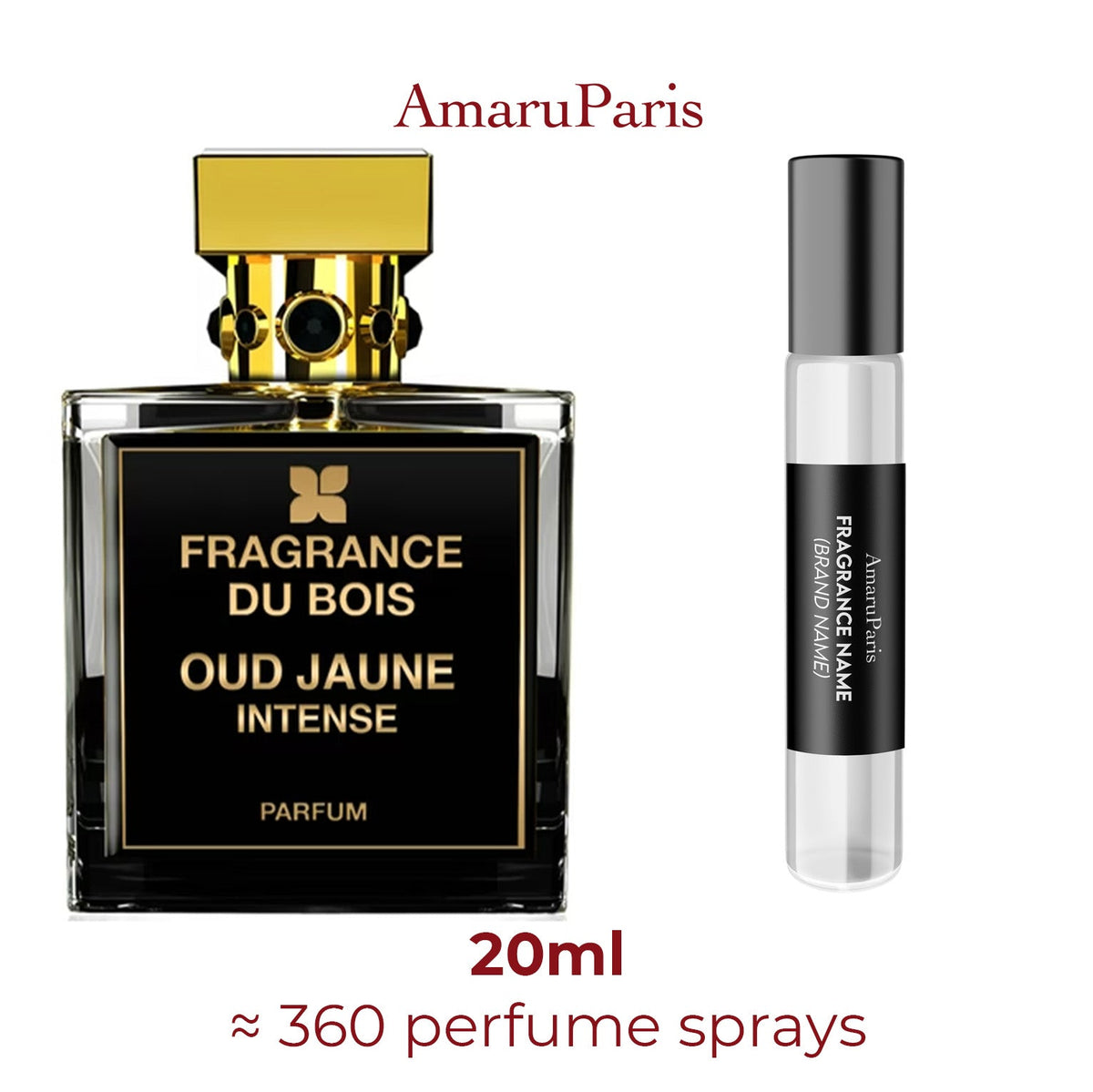 Parfum Oud Jaune Intense Fragrance Du Bois unisexe - ParfumAmaruParis