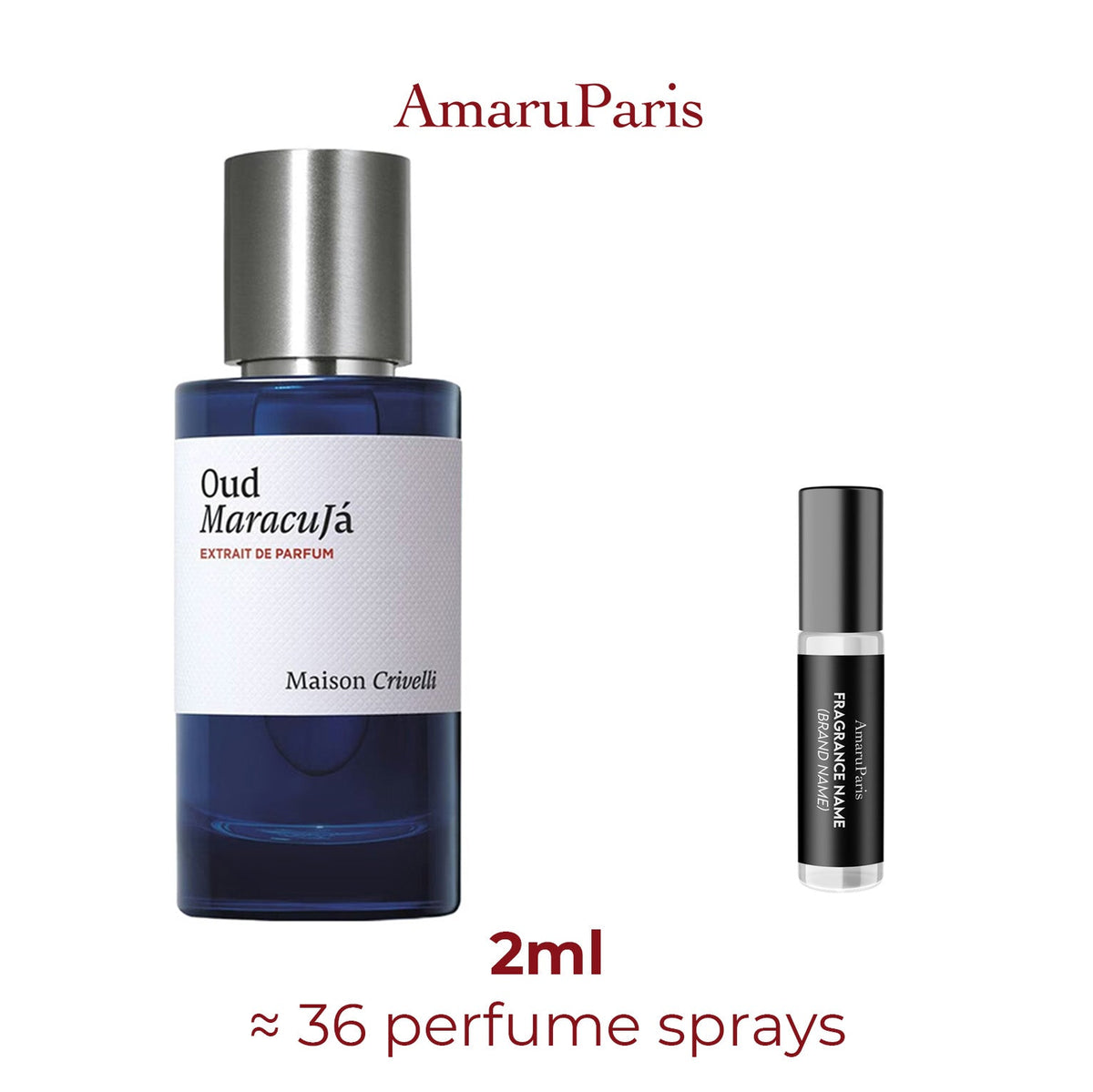 Parfum Oud Maracujá Maison Crivelli unisexe - ParfumAmaruParis
