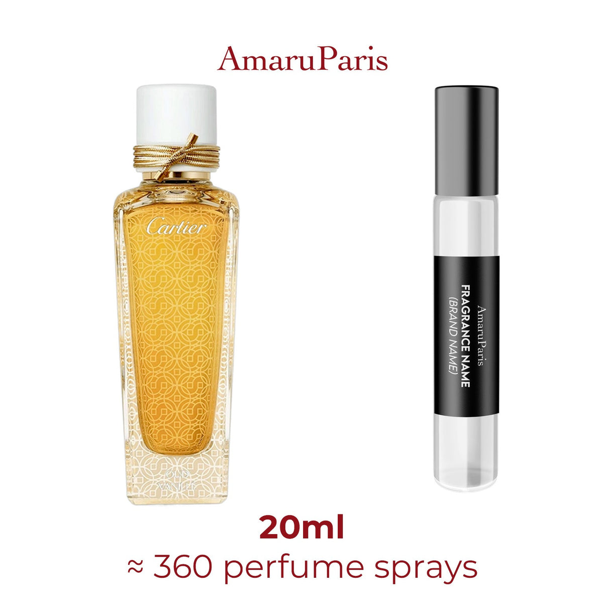 Parfum Oud & Vanillé Cartier unisexe - ParfumAmaruParis