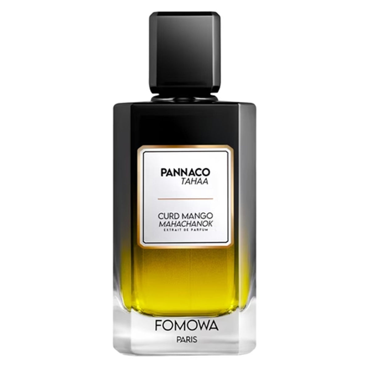 Pannaco Tahaa de Fomowa Paris – flacon original et fiole décant Amaru Paris