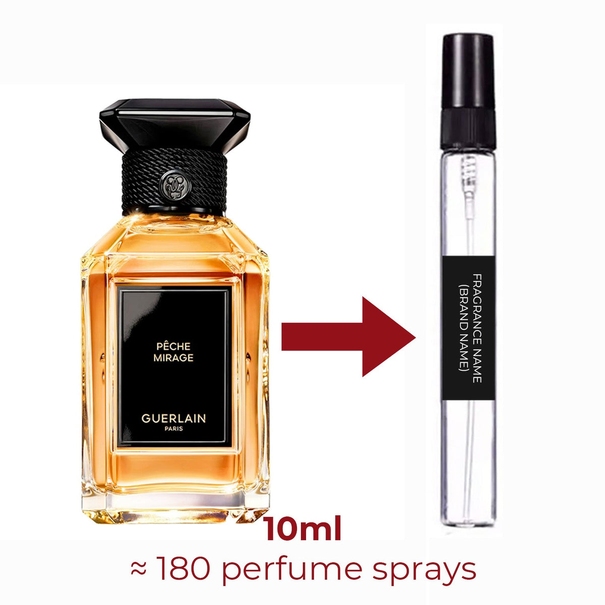 Parfum Pêche Mirage Guerlain unisexe - ParfumAmaruParis