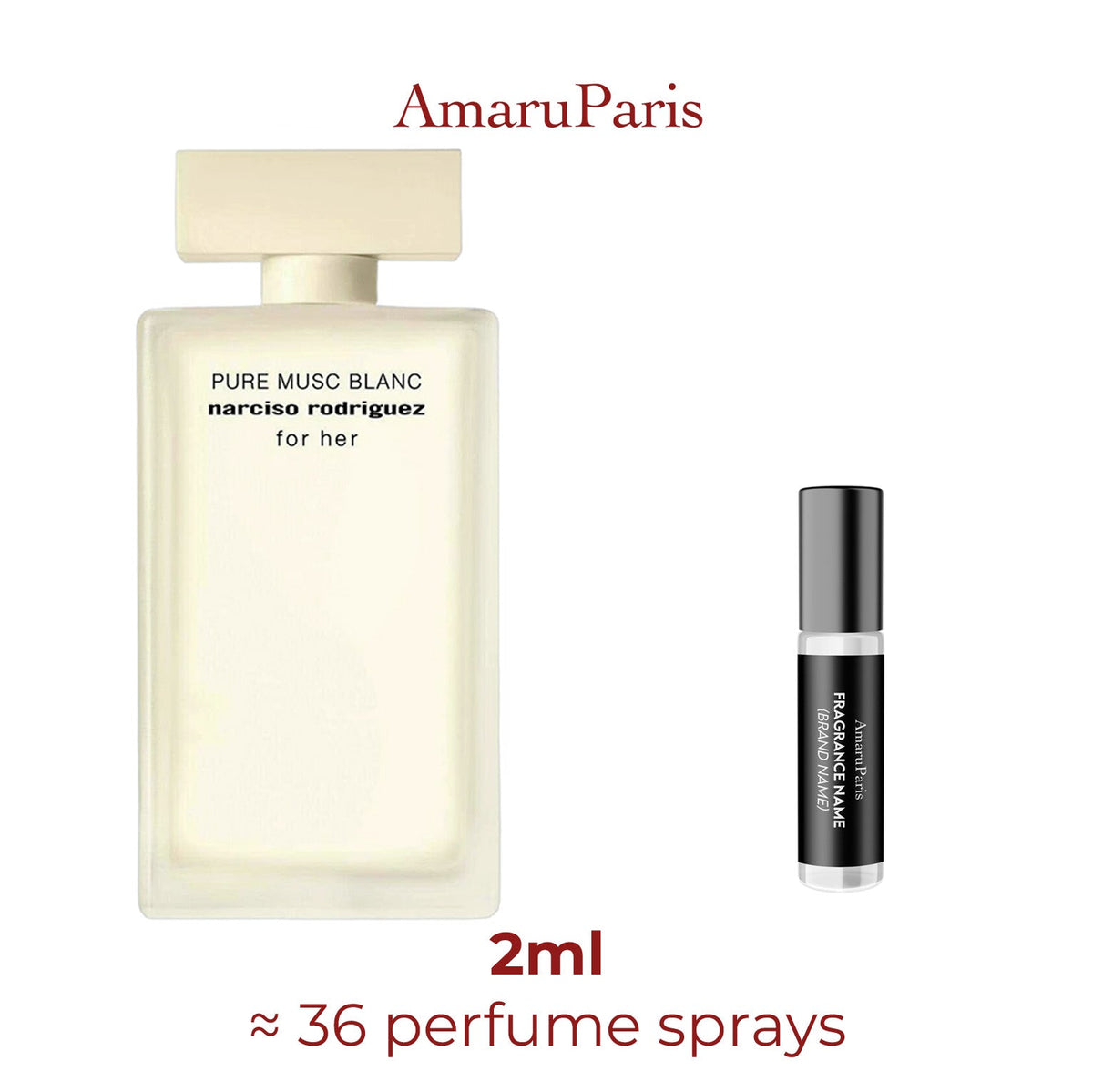 Parfum Pure Musc Blanc For Her Narciso Rodriguez pour femme - ParfumAmaruParis