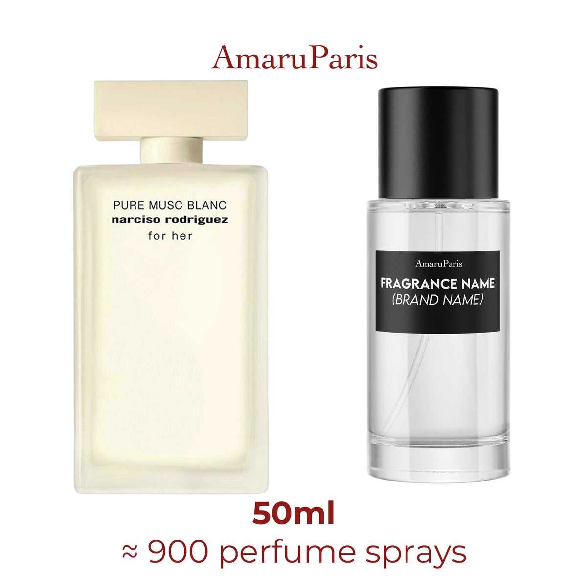 Parfum Pure Musc Blanc For Her Narciso Rodriguez pour femme - ParfumAmaruParis