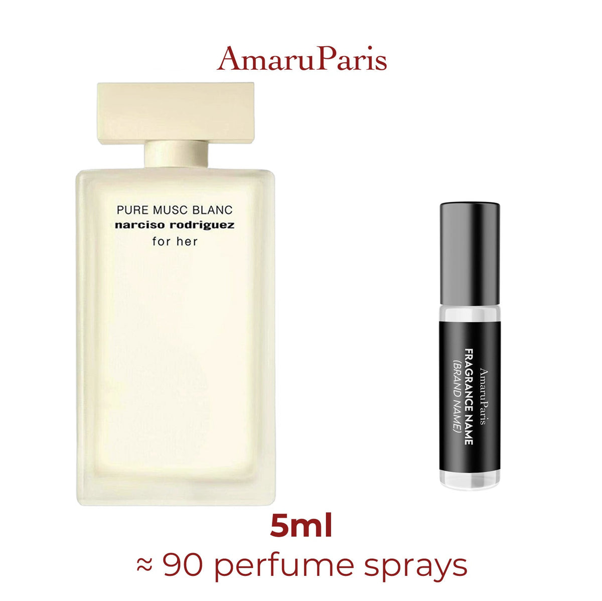 Parfum Pure Musc Blanc For Her Narciso Rodriguez pour femme - ParfumAmaruParis