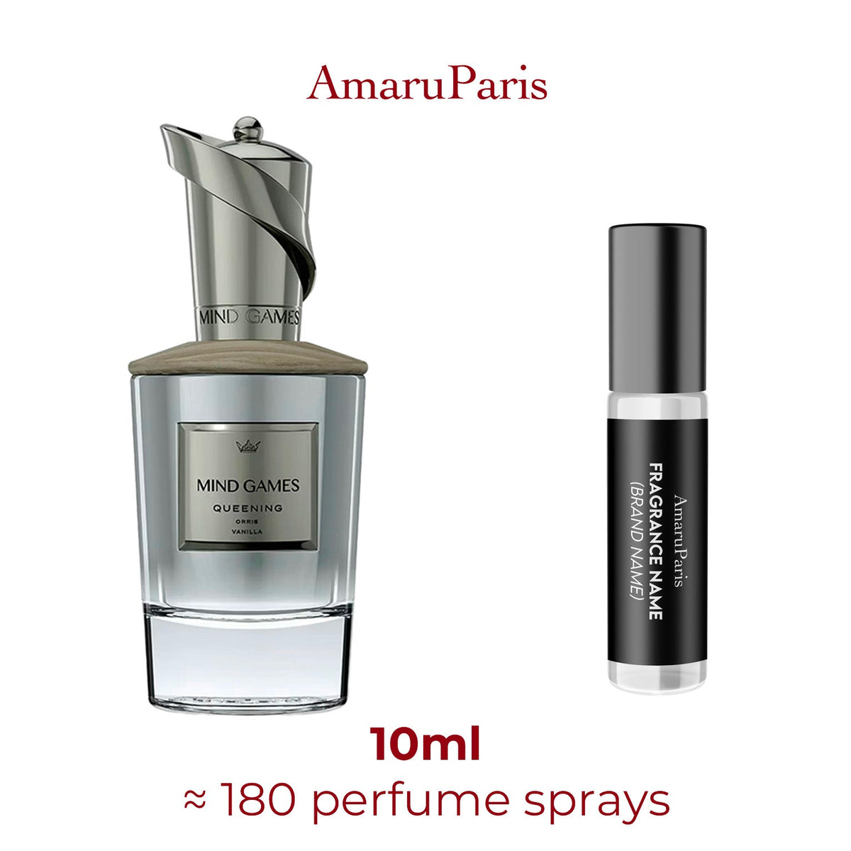 Parfum Queening Mind Games unisexe - ParfumAmaruParis