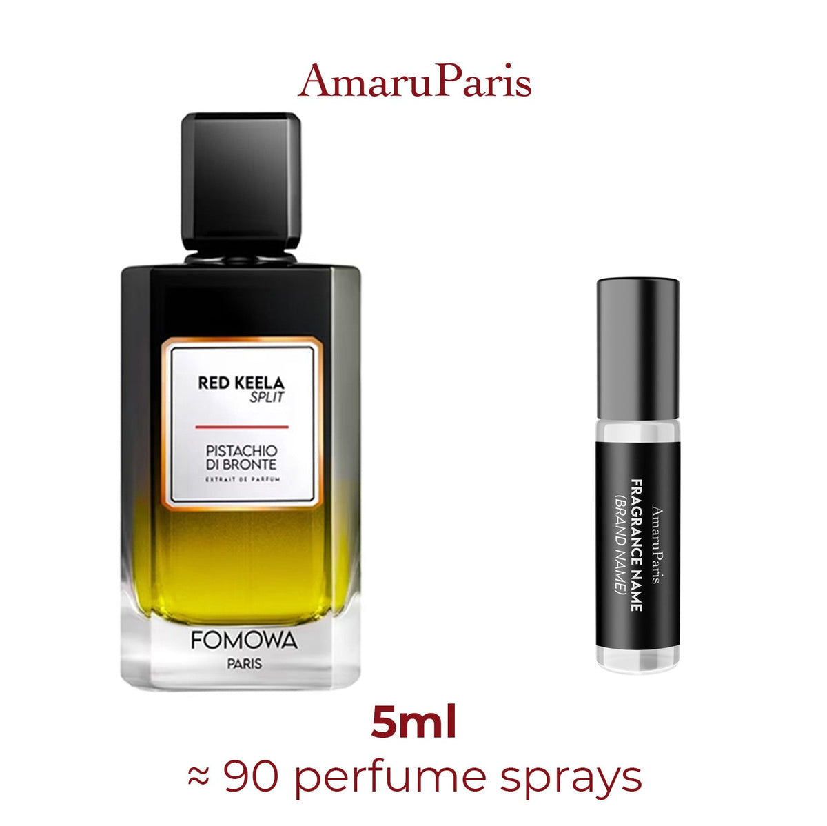 Parfum Red Keela Splita FOMOWA Paris unisexe - ParfumAmaruParis