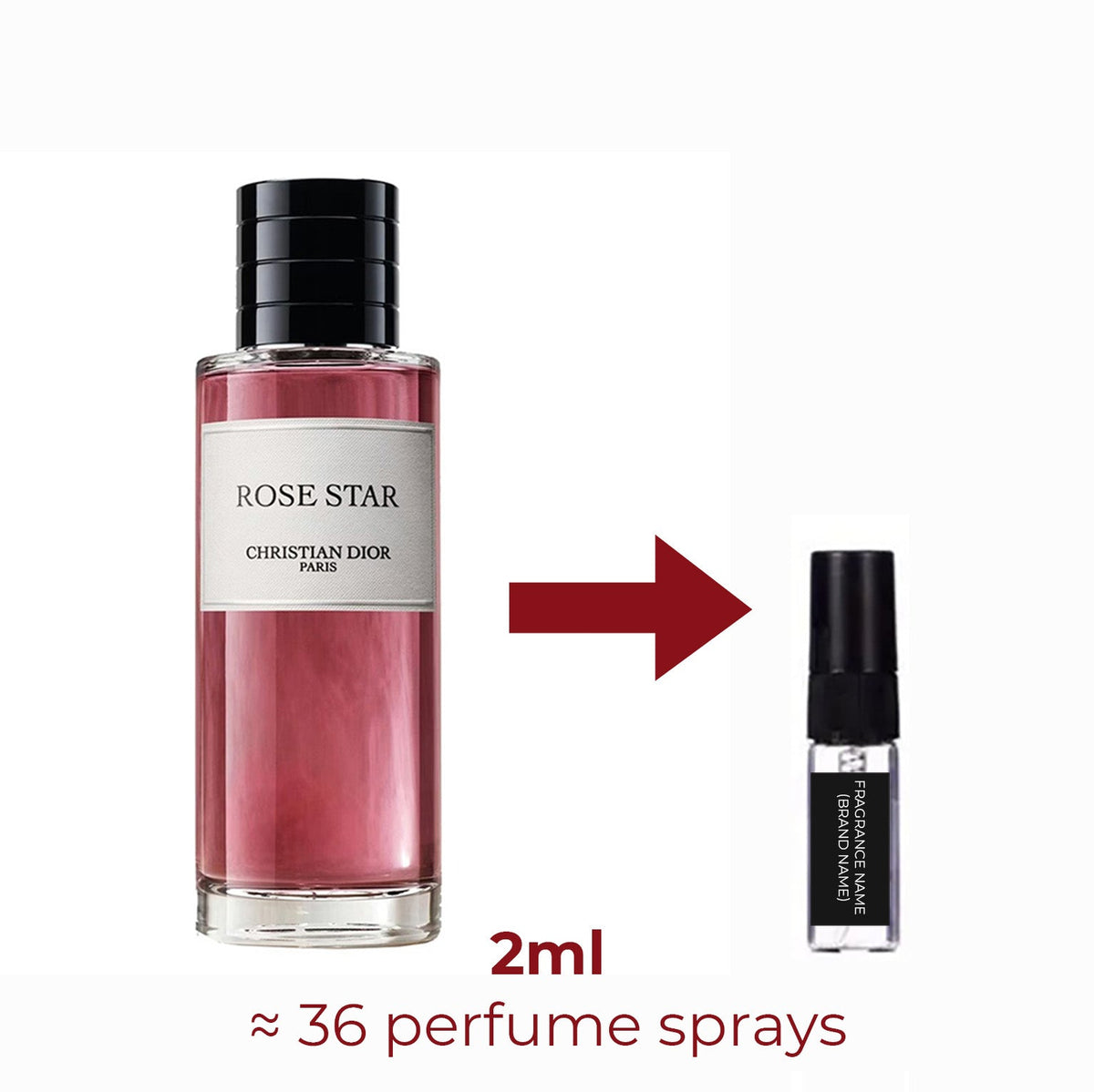 Parfum Rose Star Dior unisexe - ParfumAmaruParis