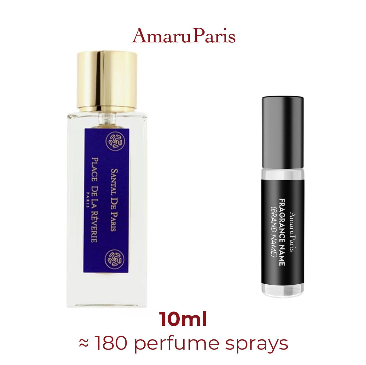Parfum Santal de Paris Place de la Rêverie decant - 10ml