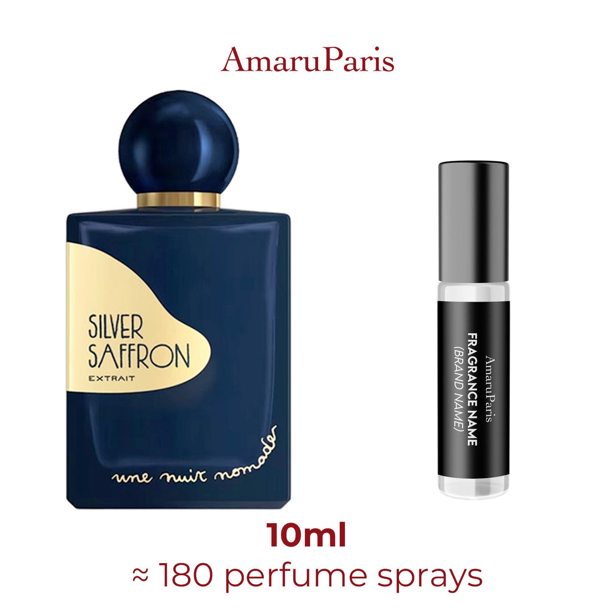 Parfum Silver Saffron Une Nuit Nomade unisexe - ParfumAmaruParis