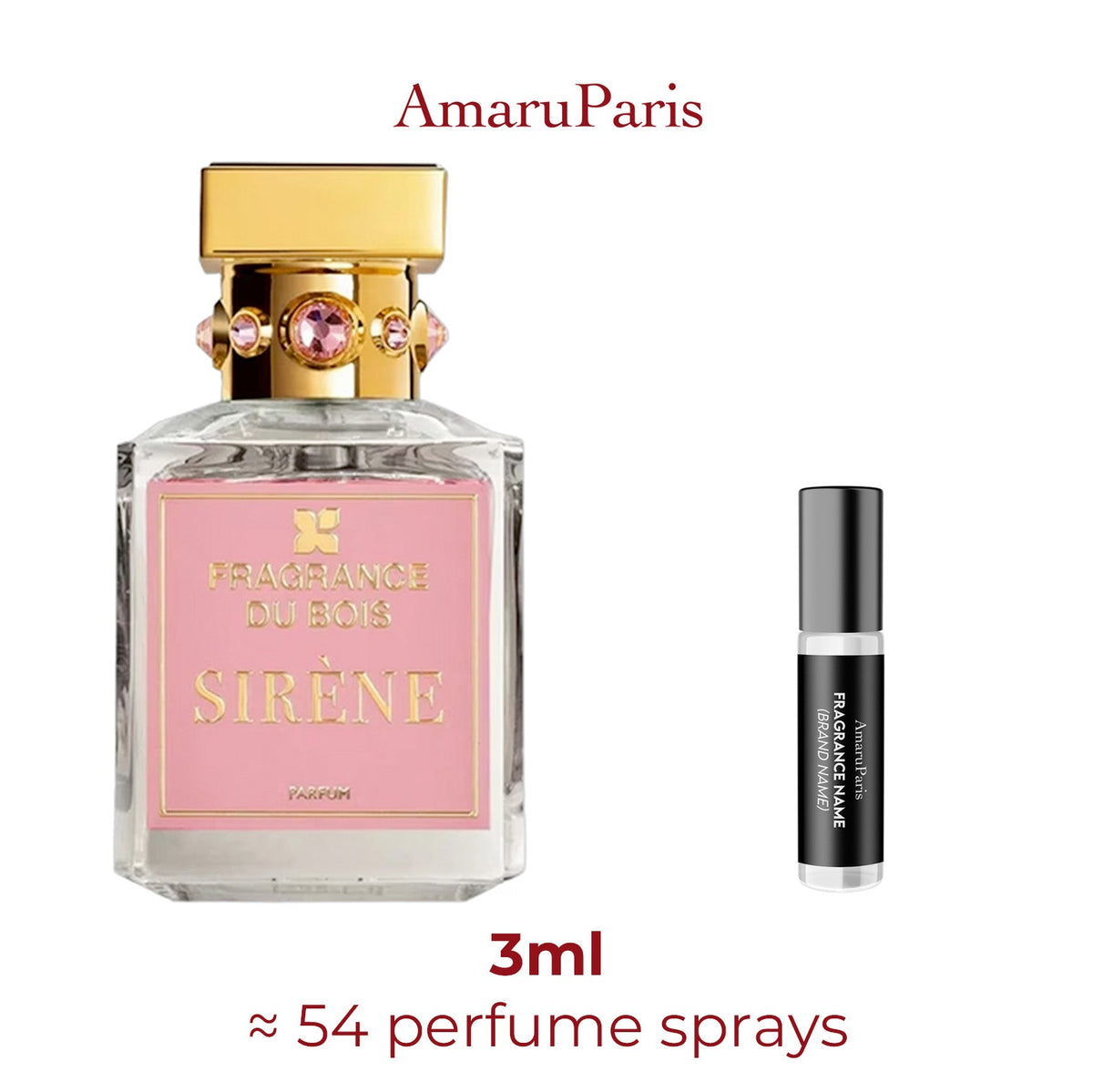 Parfum Sirène Fragrance Du Bois pour femme - ParfumAmaruParis