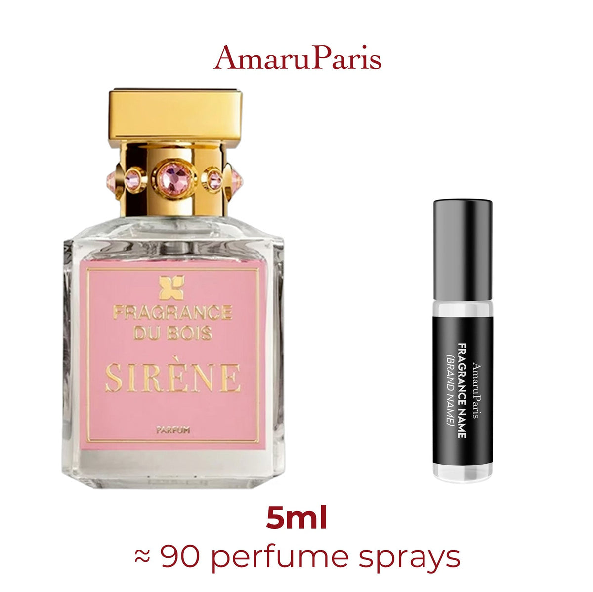 Parfum Sirène Fragrance Du Bois pour femme - ParfumAmaruParis