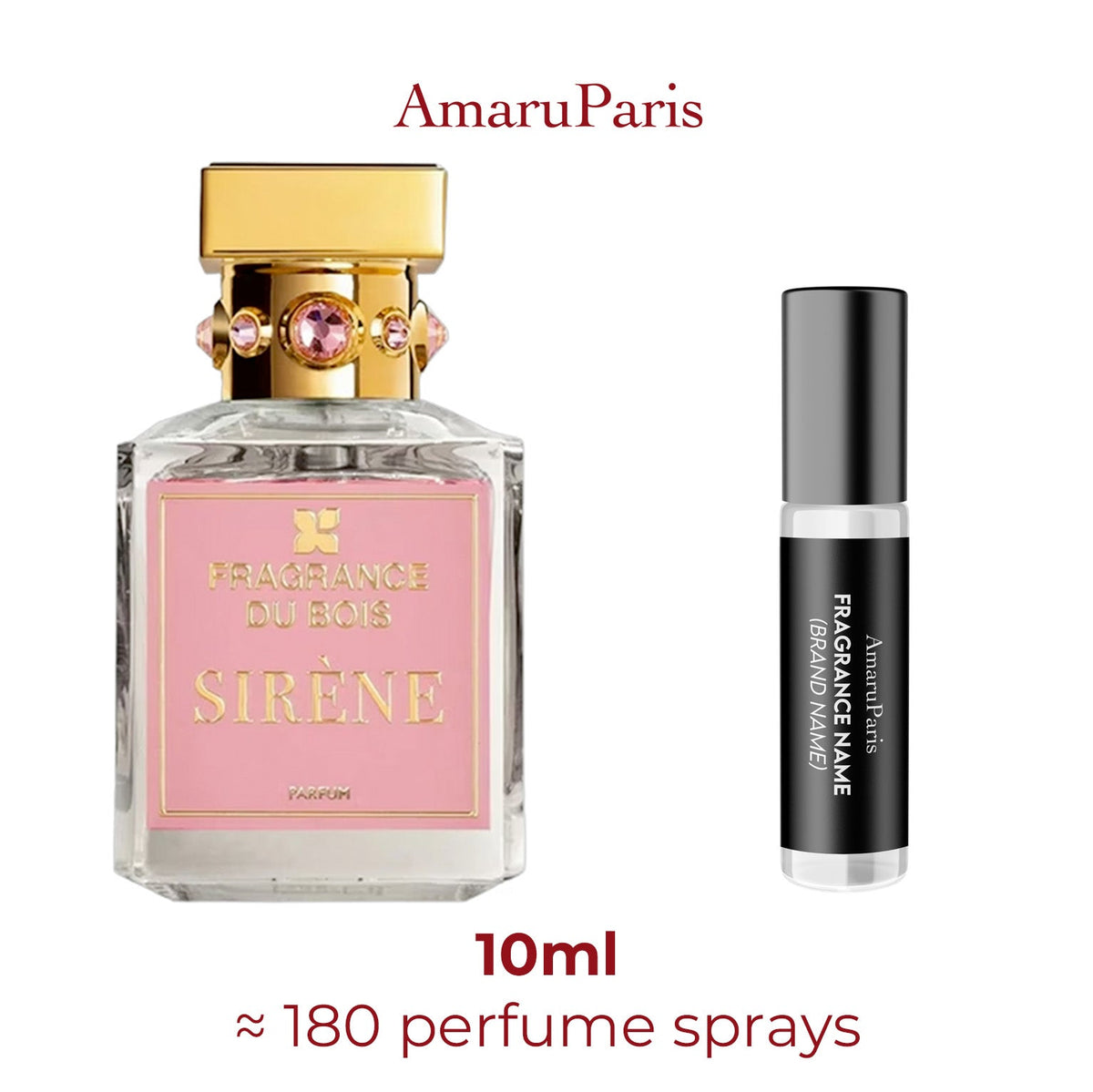 Parfum Sirène Fragrance Du Bois pour femme - ParfumAmaruParis