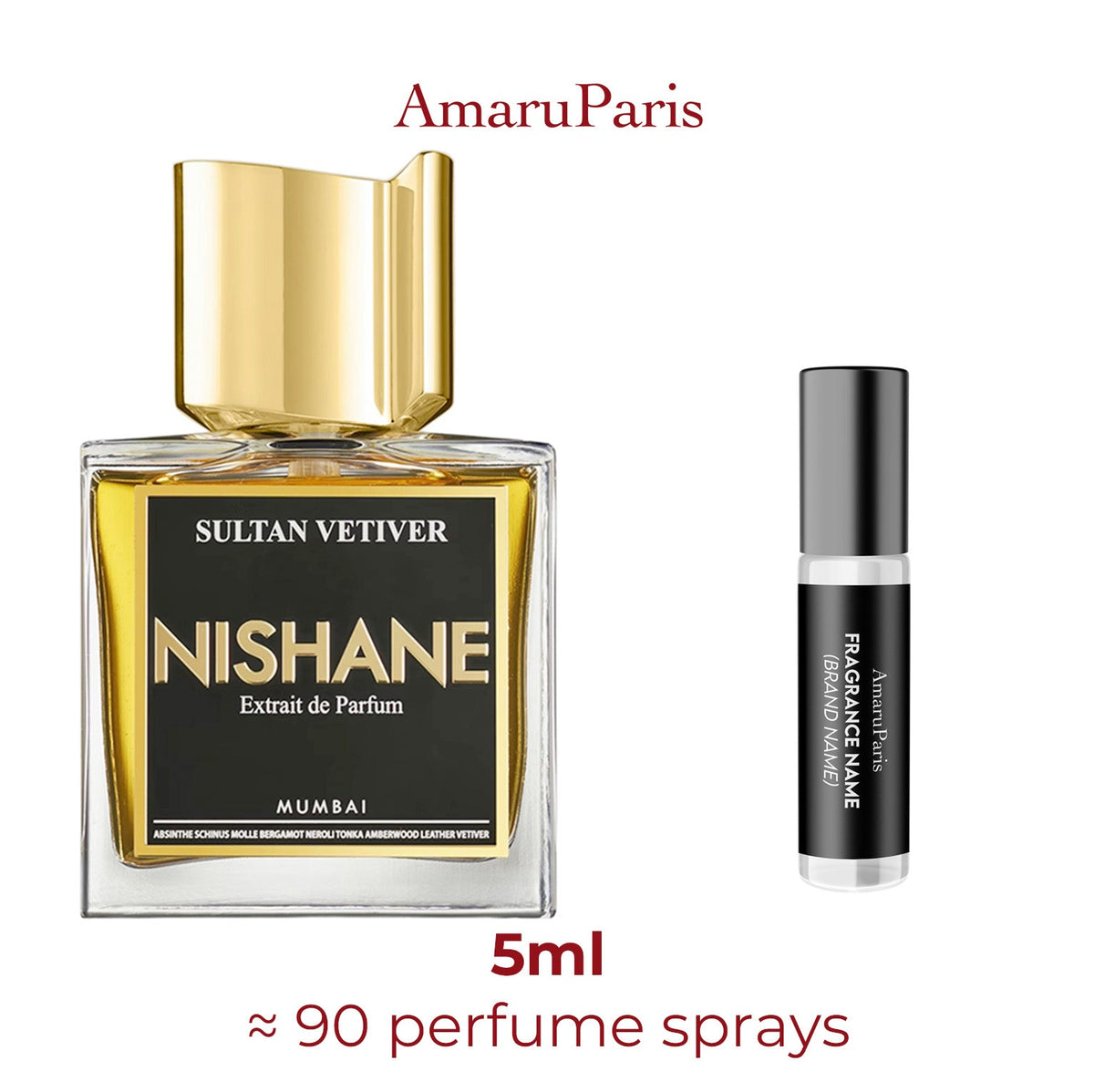 Parfum Sultan Vetiver Nishane unisexe - ParfumAmaruParis