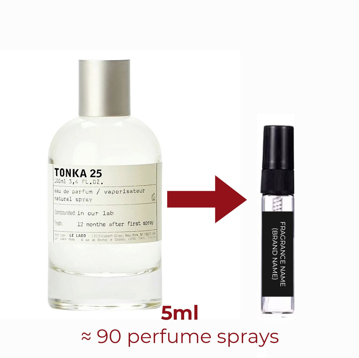 Parfum Tonka 25 Le Labo unisexe - ParfumAmaruParis