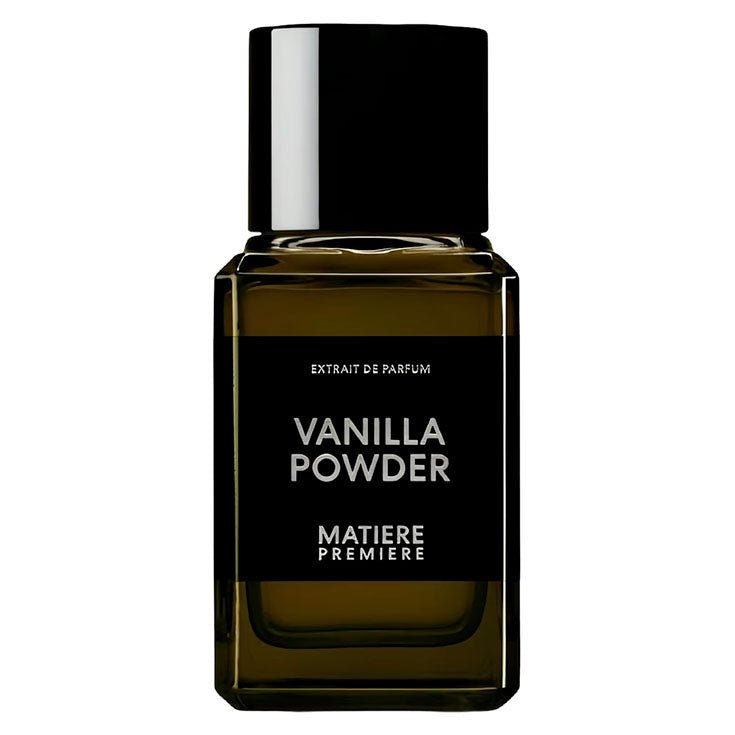 Vanilla Powder Matiere Extrait Premiere de Matière Première – flacon original et fiole décant Amaru Paris