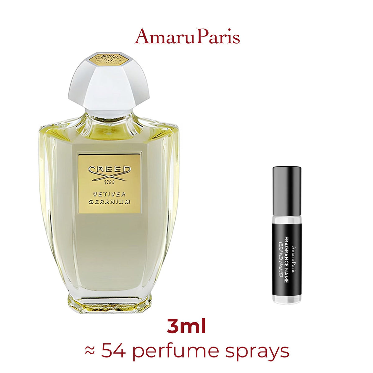 Parfum Vetiver Geranium Creed pour homme - ParfumAmaruParis