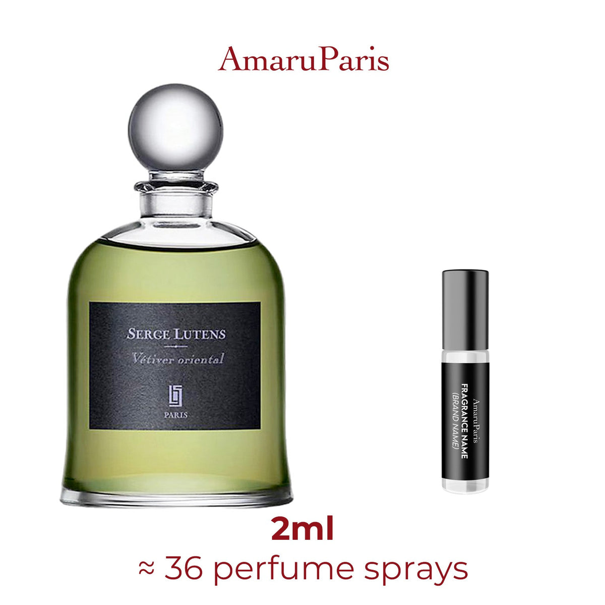 Parfum Vétiver Oriental Serge Lutens unisexe - ParfumAmaruParis