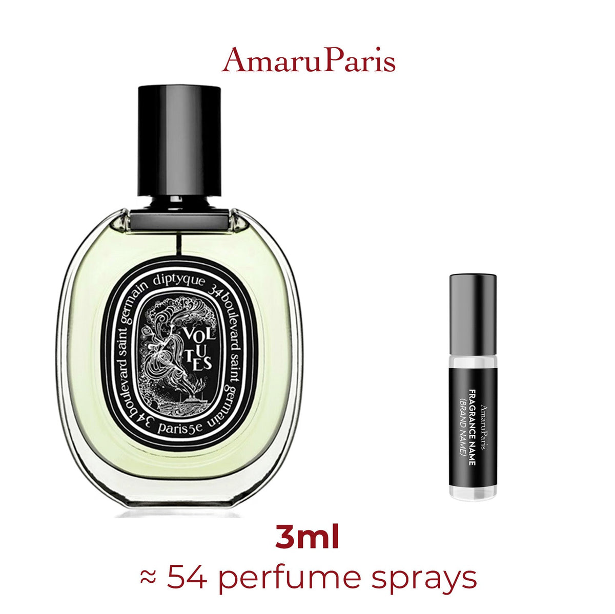 Parfum Volutes Diptyque unisexe - ParfumAmaruParis