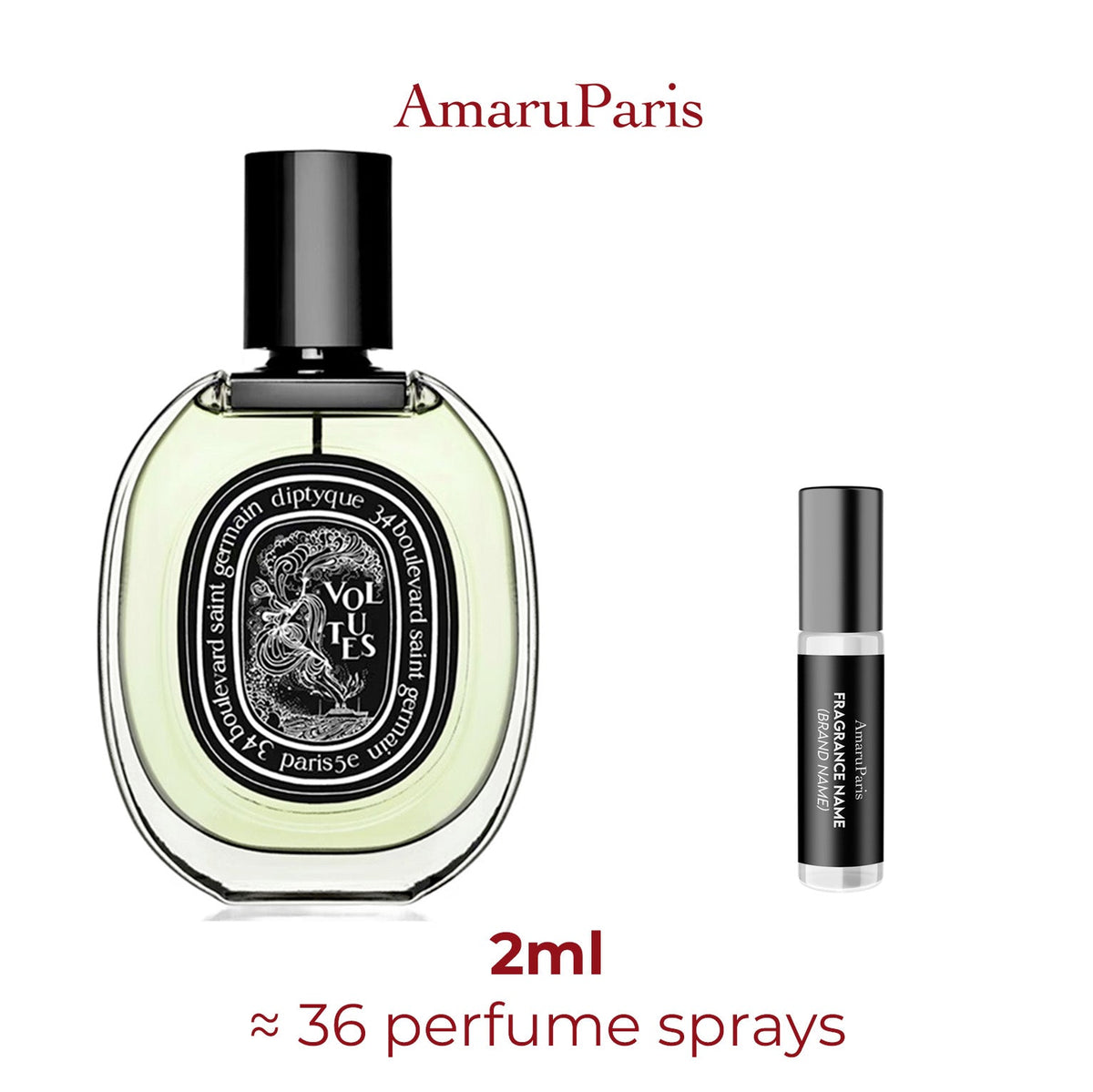Parfum Volutes Diptyque unisexe - ParfumAmaruParis