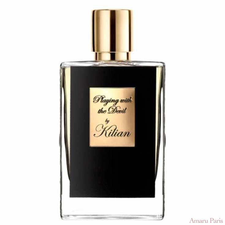Playing With The Devil de Kilian Paris – flacon original et fiole décant Amaru Paris