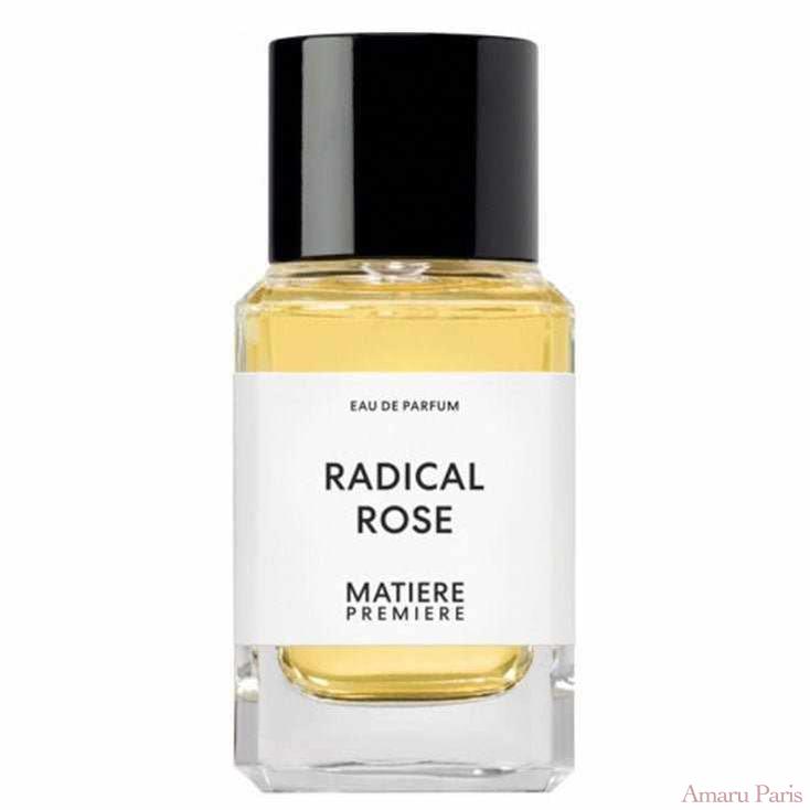 Radical Rose de Matière Première – flacon original et fiole décant Amaru Paris