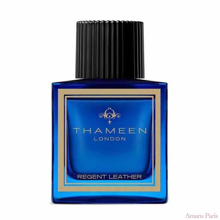 Regent Leather de Thameen – flacon original et fiole décant Amaru Paris