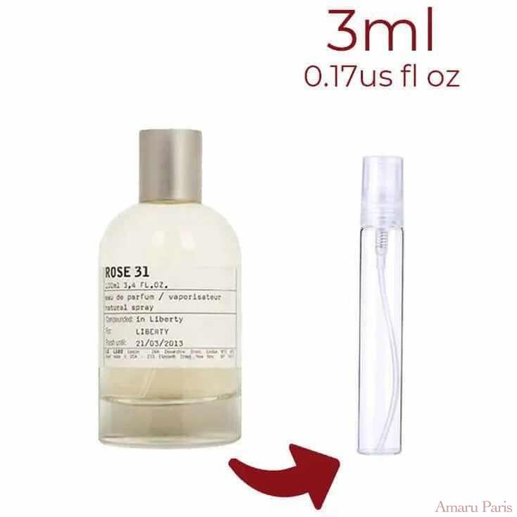 Rose 31 Le Labo for women and men Decant Fragrance Samples - ParfumAmaruParis