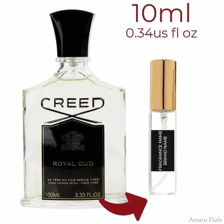 Royal Oud Creed for women and men Decant Fragrance Samples - ParfumAmaruParis