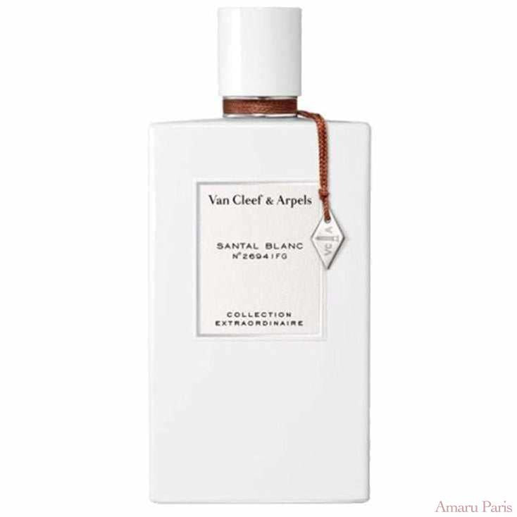 Santal Blanc de Van Cleef & Arpels – flacon original et fiole décant Amaru Paris