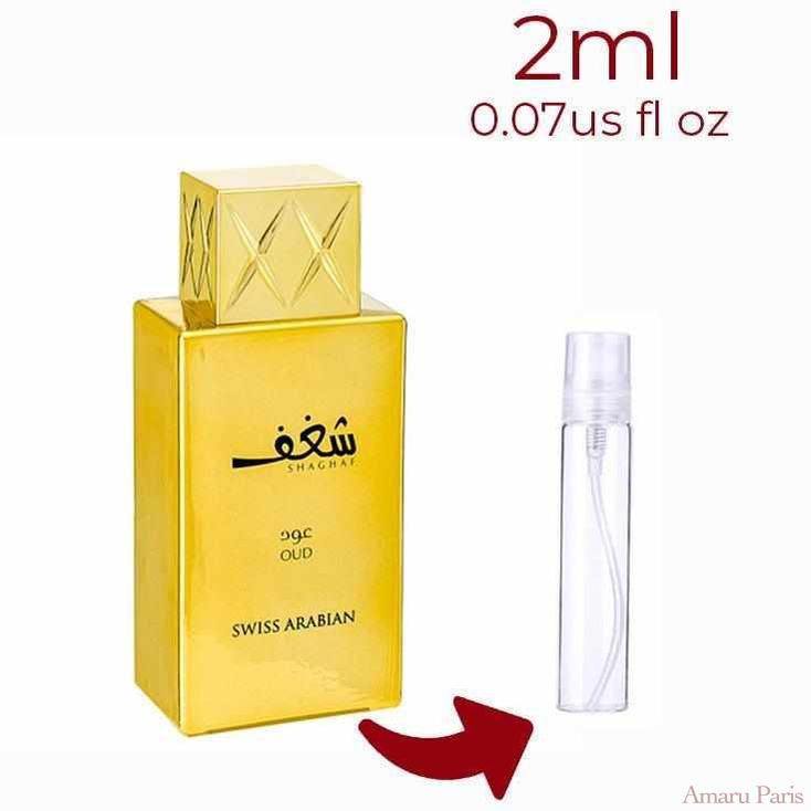 Shaghaf Oud Swiss Arabian for women and men - ParfumAmaruParis