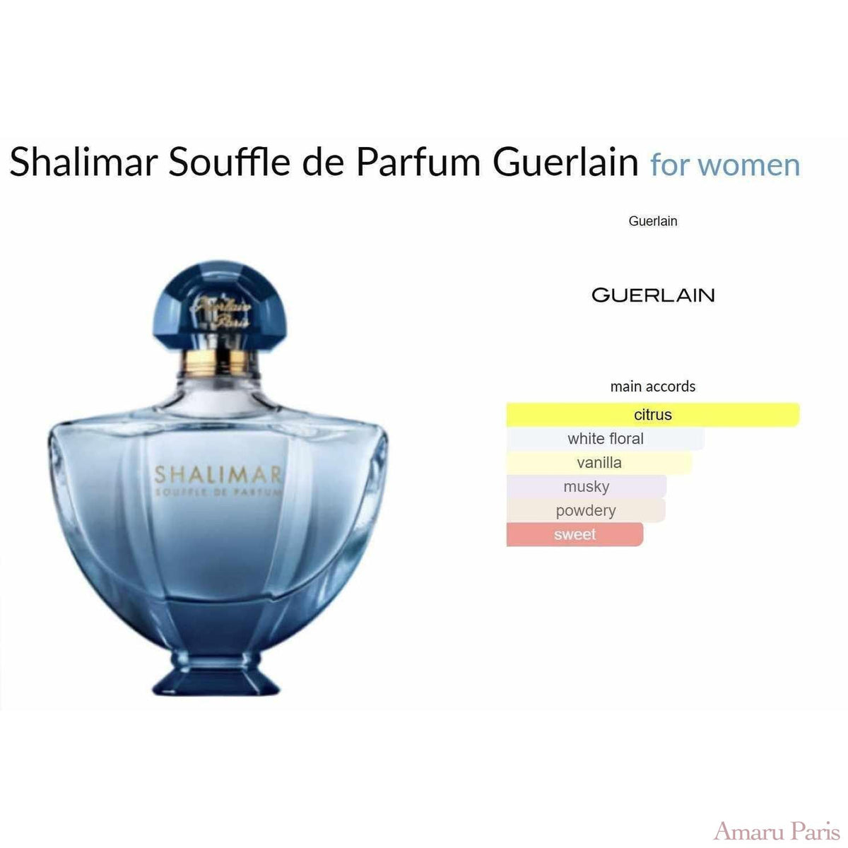 Shalimar Souffle de Parfum Guerlain for women - ParfumAmaruParis