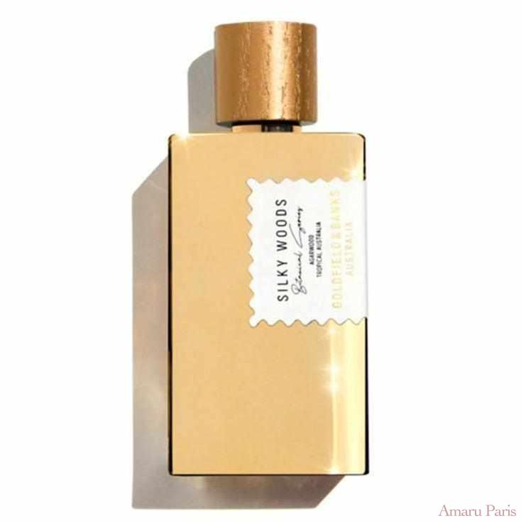 Silky Woods de Goldfield & Banks – flacon original et fiole décant Amaru Paris