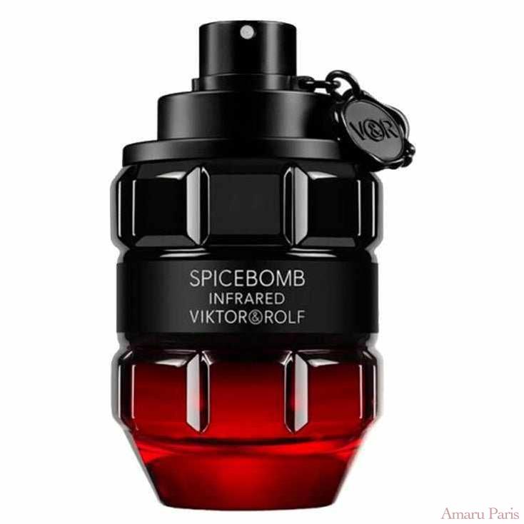 Spicebomb Infrared de Viktor & Rolf – flacon original et fiole décant Amaru Paris
