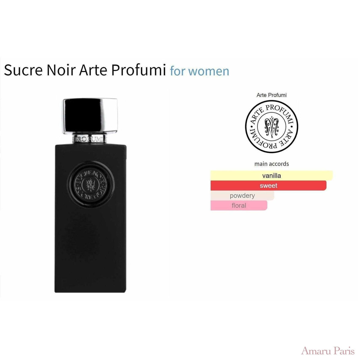 Sucre Noir Arte Profumi for women - ParfumAmaruParis