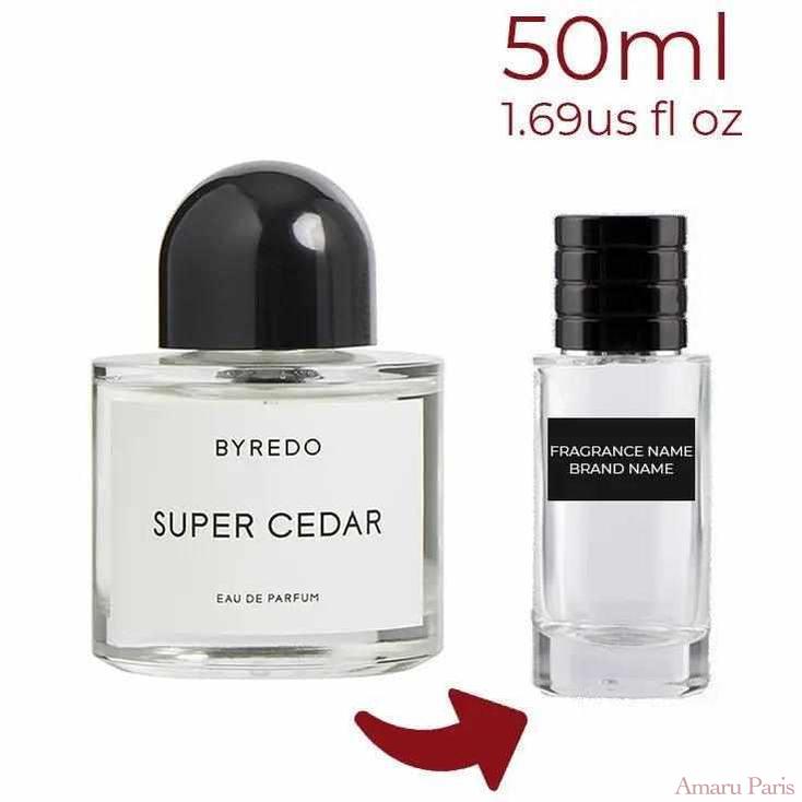 Super Cedar Byredo for women and men Decant Fragrance Samples - ParfumAmaruParis