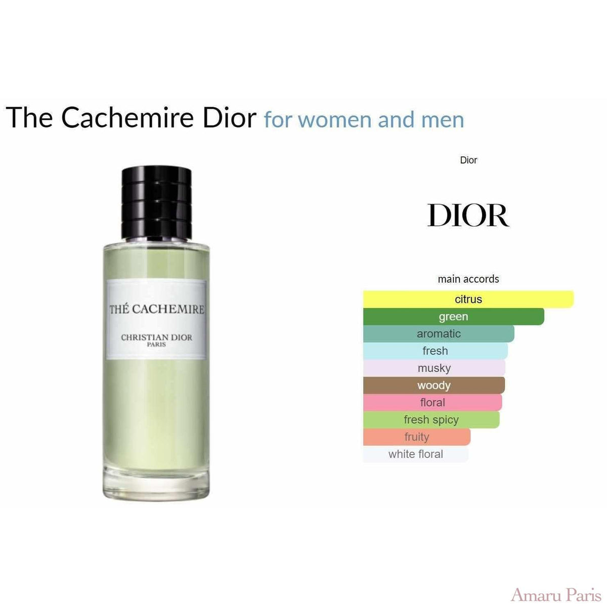 The Cachemire Dior for women and men - ParfumAmaruParis