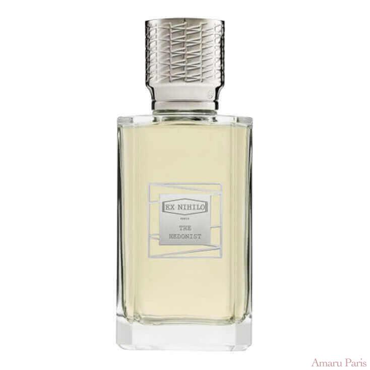 The Hedonist d'Ex Nihilo – flacon original et fiole décant Amaru Paris