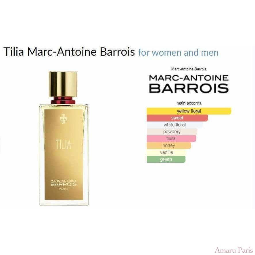 Tilia Marc - Antoine Barrois for women and men - ParfumAmaruParis