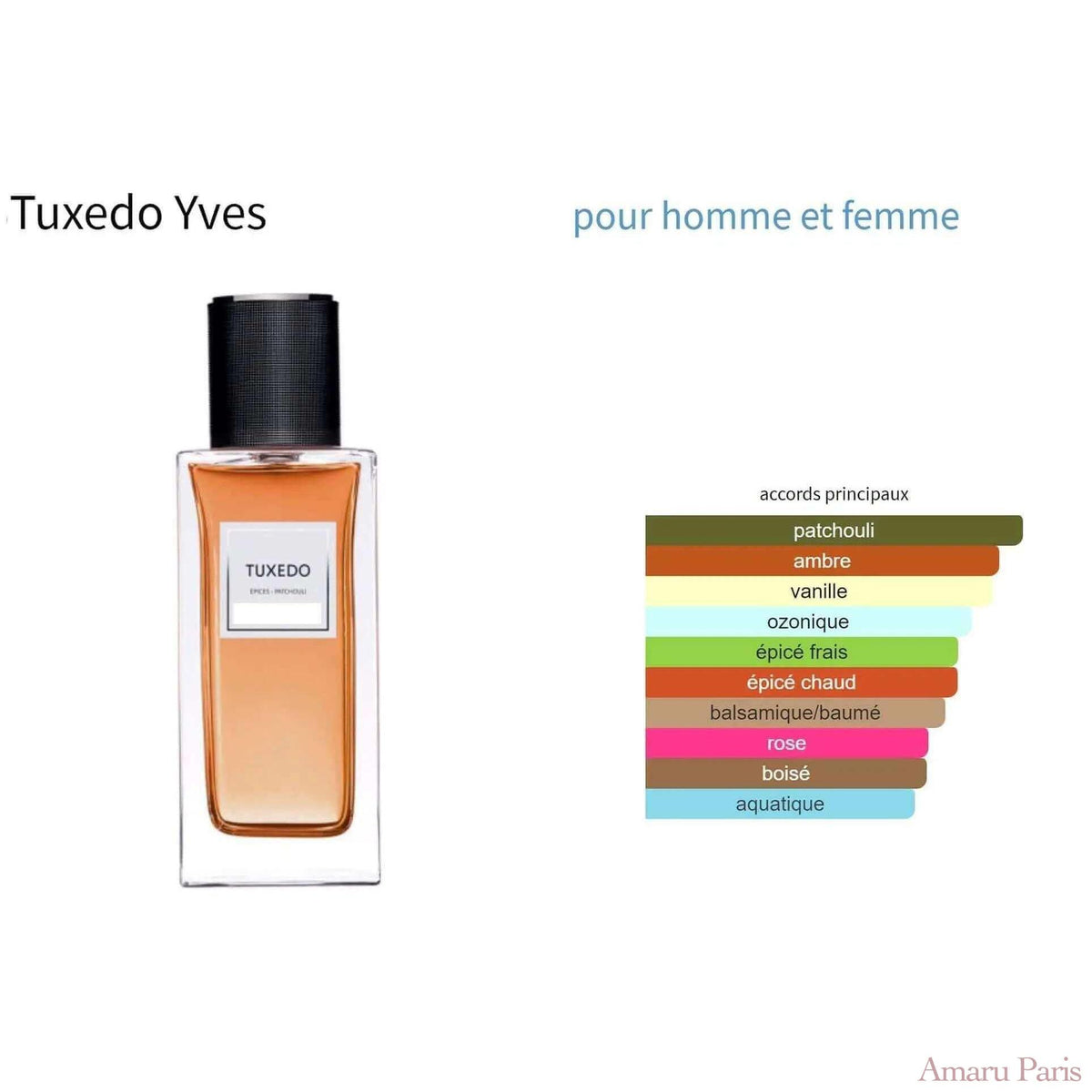 Tuxedo Yves Saint Laurent for women and men Decant Fragrance Samples - ParfumAmaruParis