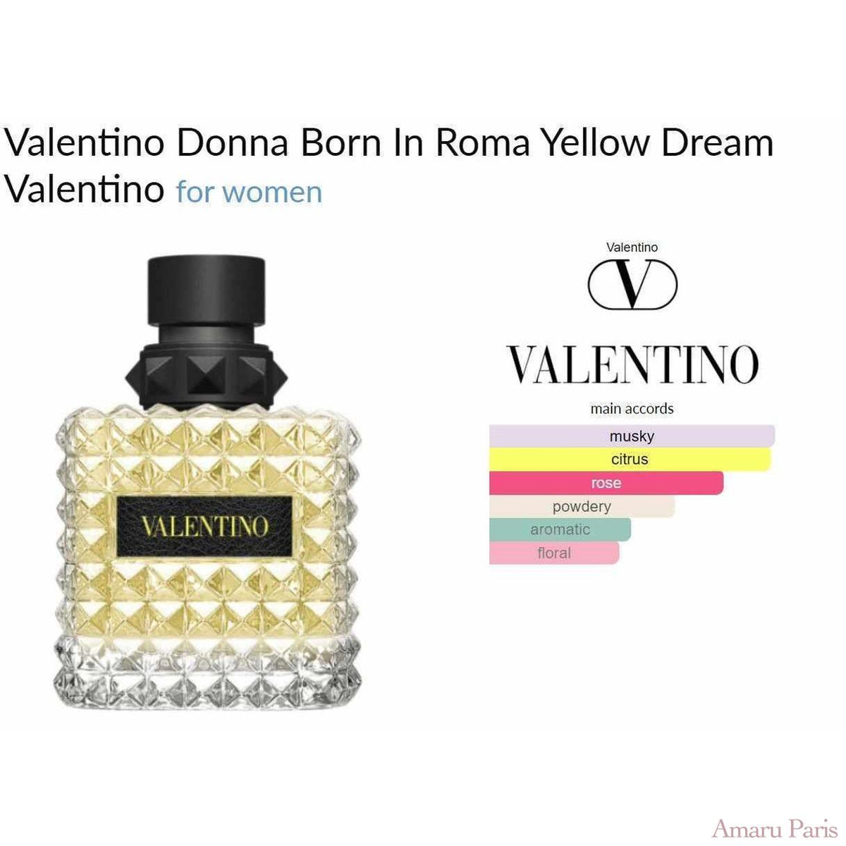 Valentino Donna Born In Roma Yellow Dream Valentino for women - ParfumAmaruParis