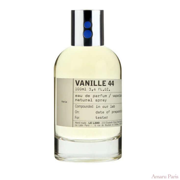Vanille 44 Paris de Le Labo – flacon original et fiole décant Amaru Paris