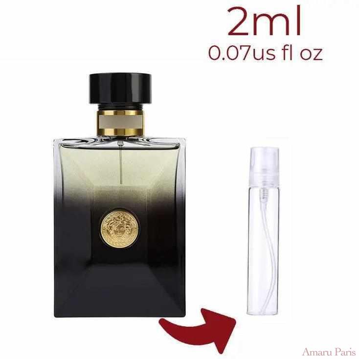 Versace Pour Homme Oud Noir Versace for men Decant Fragrance Samples - ParfumAmaruParis