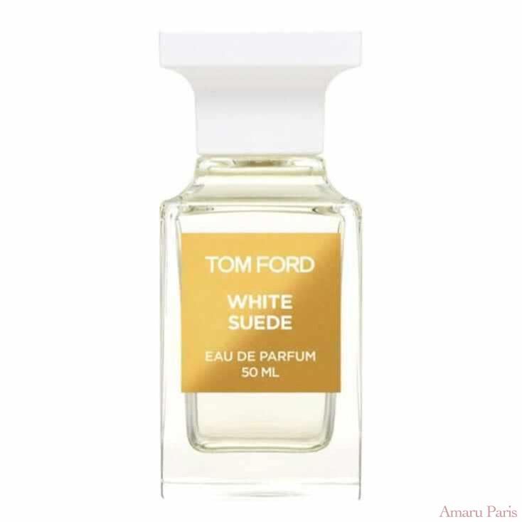 White Suede de Tom Ford – flacon original et fiole décant Amaru Paris